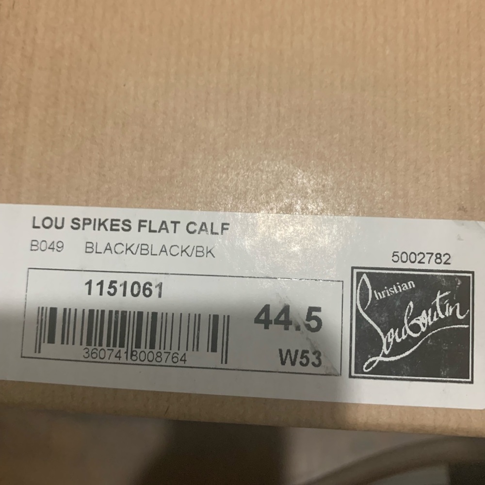 Louboutin Spikes Flat Calf - Picture 2 of 12